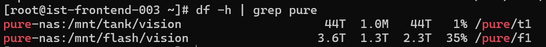 DF command